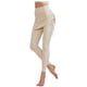 thumbnail image 5 of WILLBEST Pantalones de Yoga para Mujer, de Cintura Alta, con Efecto Lifting, para Bailar, Deportes, Fitness, de Dos Piezas, Elásticos, con Cordón Ajustable, Cómodos, para Entrenamiento Chica, 5 of 5