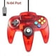 thumbnail image 1 of Nuevo controlador con cable y joystick compatible con la consola de videojuegos Nintendo 64 N64 rosy, 1 of 4