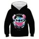 thumbnail image 2 of Sudaderas con capucha de punto para niños, moda de primavera y otoño, sudaderas de algodón de manga larga con estampado para niños y niñas, Tops con capucha de punto de 160cm Gao Jinjia LED, 2 of 2
