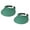 Winter Green, variant on Top Headwear Sports Cotton Twill Clip-On Tennis Golf Sun Visor 3.5 Inch Wide Brim, 2 Pack Winter Green