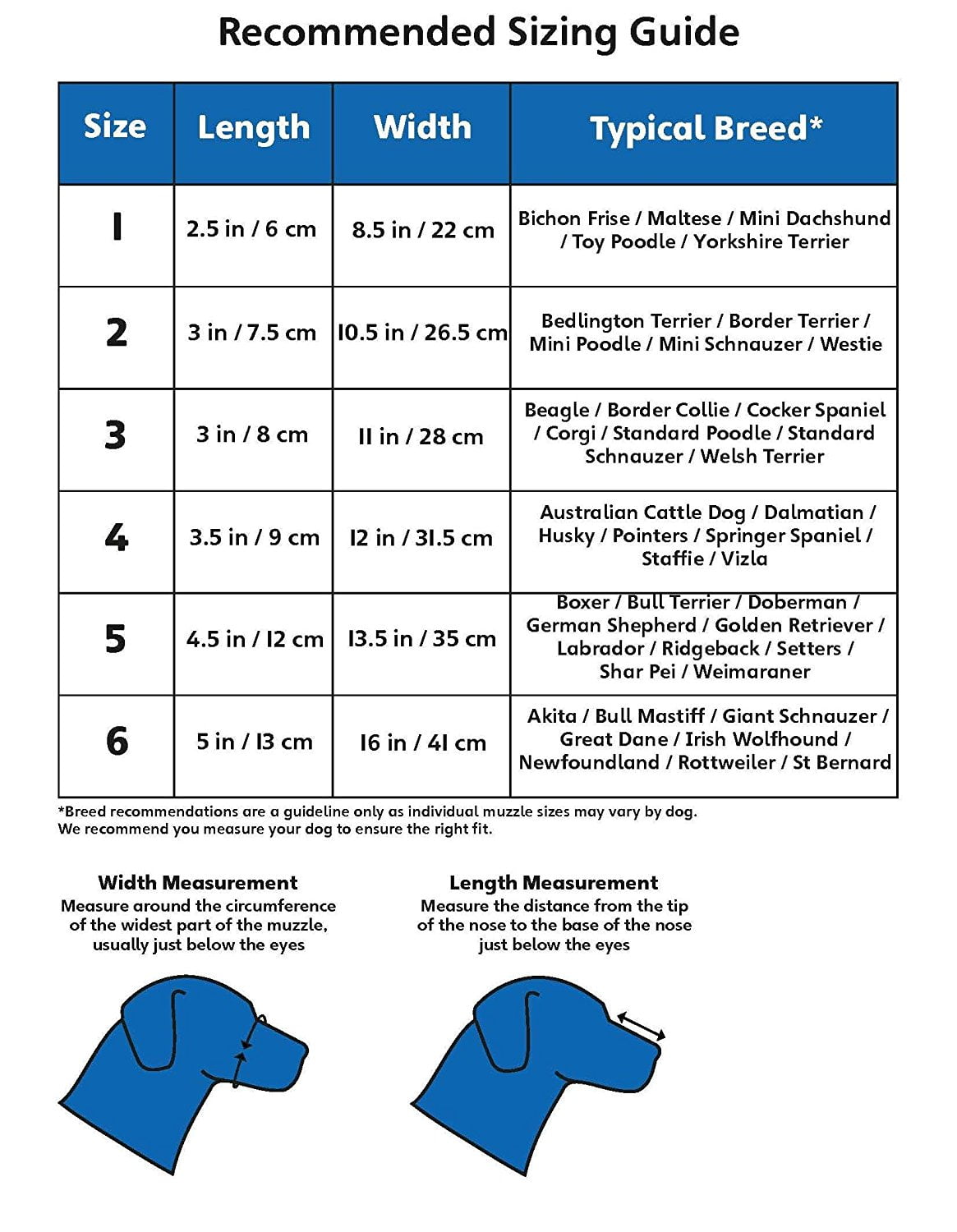 baskerville muzzle size 7