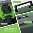 thumbnail image 6 of Prociv Large Tackle Box Double Layer Tackle Box Organizer Storage with Handle Camping Storage Containers Tool Box Green, 6 of 7