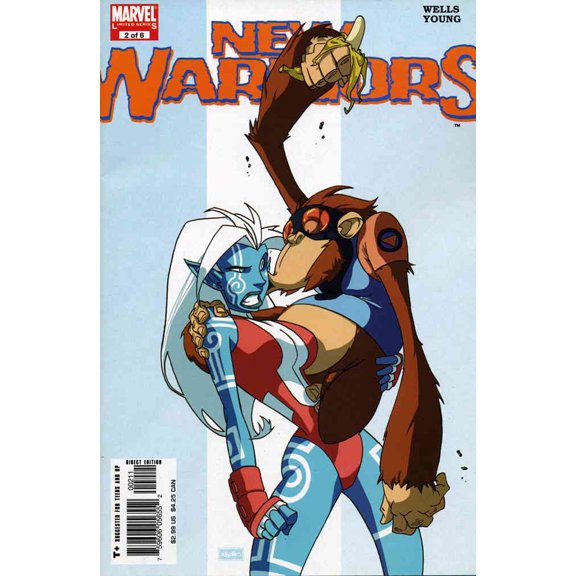 New Warriors (3rd Series) #2 VF ; Marvel Comic Book