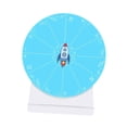 thumbnail image 6 of perfeclan Tabletop Prize Turntable,Tabletop Fortune Wheel Editable Lucky Draw Roulette Wheel for Teaching Activity Props Pub Gatherings, 6 of 9