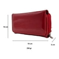 thumbnail image 4 of Cartera en Piel Charol FANA Gaga Rojo, 4 of 5