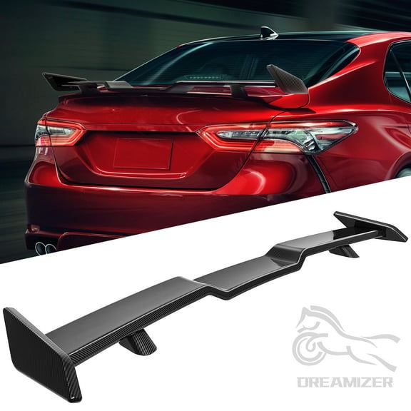 JDM TRD Style Highkick Trunk Spoiler Wing Tailgate Body Kit Accessories For 2018 19 2020 2021 2022 2023 Toyota Camry