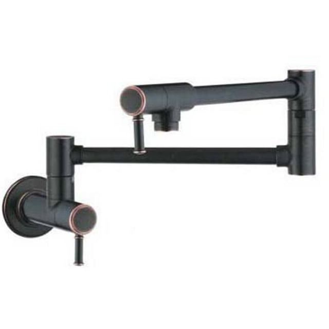 Hansgrohe 04218920 Talis C Wall Mounted Pot Filler, Rubbed Bronze