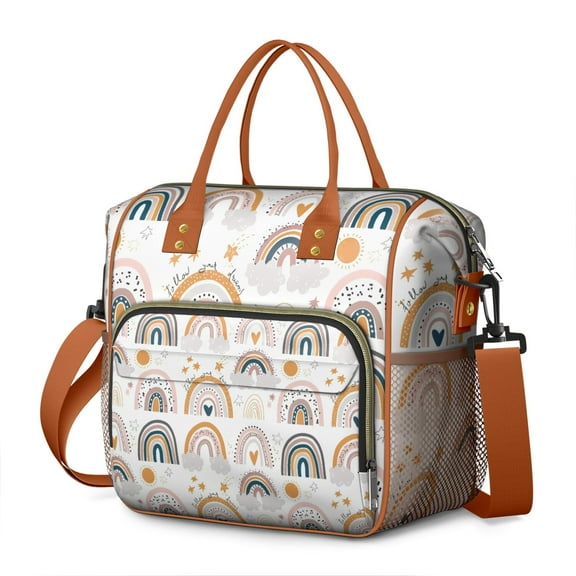 Aesthetic Room Decor Insulated Cooler - Stylish Thermal Food Storage for Travel