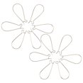 thumbnail image 5 of Here's a polished and professional product description based on the title you provided:\n\n \n\n**100PCS Iron Earring Hooks – Lightweight DIY Jewelry, 5 of 5