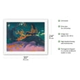 thumbnail image 2 of Fatata te Miti (By the Sea) - Tahiti French Polynesia - From an Original Color Painting by Paul Gauguin c.1892 - Fine Art Rolled Canvas Print 20in x 26in, 2 of 4