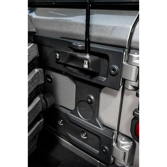 Rugged Ridge by RealTruck CB Antenna Mount For Jeep JL | 11503.97 | Compatible with 2018-2024 Jeep Wrangler JL