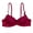 Red wine, variant on Women Lace Beauty Bra Breast Underwear Adjustment Support Bra