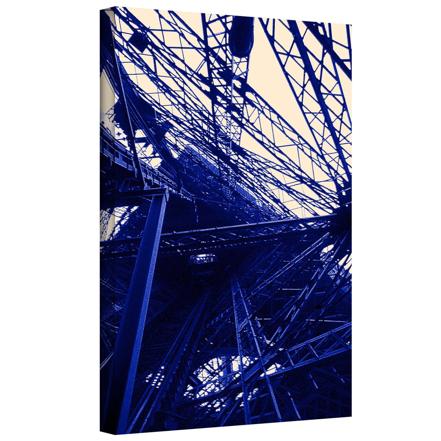 Dean Uhlinger "Paris Blue" Gallery-Wrapped Canvas