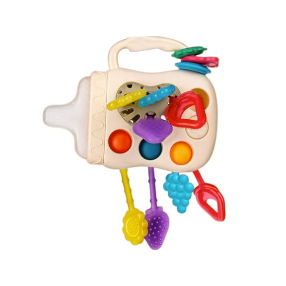 ToysYGift Baby Sensory Montessori Toys for 6-12-18 Months, Pull String Developmental Toys, Toddler Birthday Gift Travel Toy for 1 2 Year Old Boy Girl Infant 8 9 10 Months Old