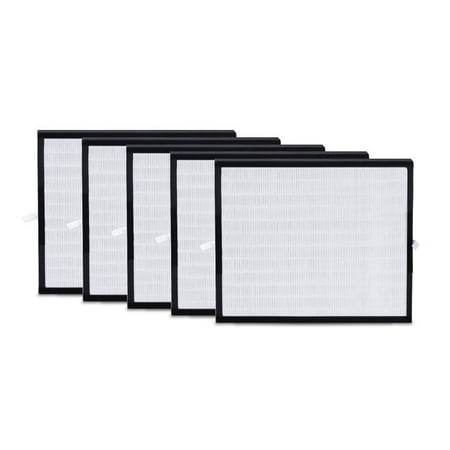 Alen HEPA-Fresh Replacement Filter for A350 and A375 Air Purifiers addresses Allergies, Asthma, and Dust concerns, 5-Pack,