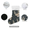 thumbnail image 3 of Haosy Christmas Stockings for Christmas Tree Fireplace Family Holiday Party 18 inch Sleep Cute Deer, 3 of 8