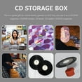 thumbnail image 4 of Miangastore Dvd Disc Holder Rectangular Shape Black Prevent Scratches 3Pack, 4 of 8