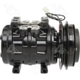 thumbnail image 4 of Four Seasons 67365 A/C Compressor-Compressor 4 Seasons 67365 Reman - ShopEddies Fits select: 1987-1989 CHRYSLER CONQUEST, 1986-1989 DODGE COLT, 4 of 4