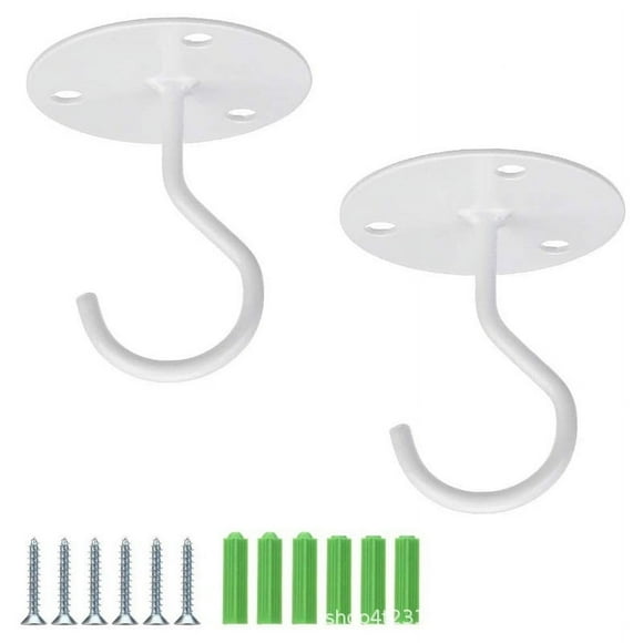Ceiling hook for hanging plants H