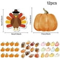 thumbnail image 3 of ZPAQI Pumpkin Note Paper Small Notepads Unllined, Reminders on Fridges Notebook, 3 of 15