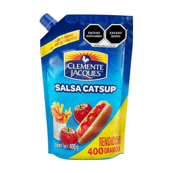 Salsa catsup Clemente Jacques 400 g
