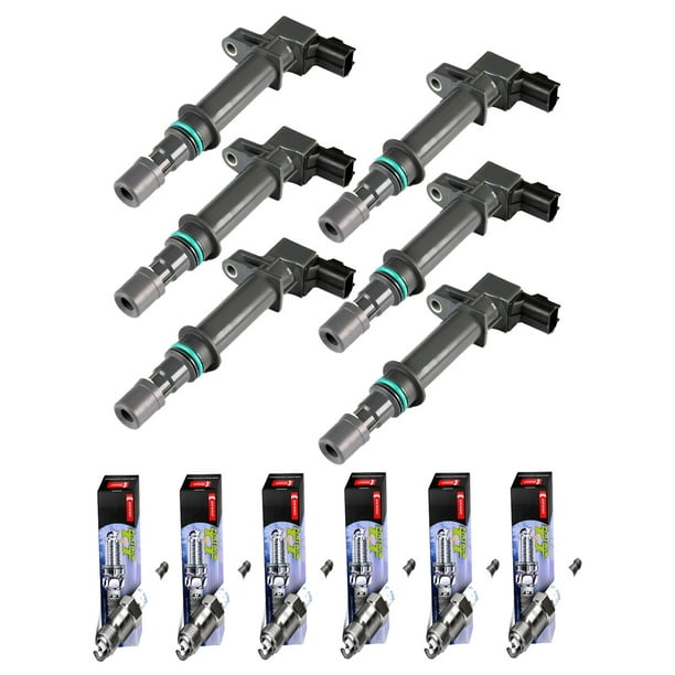 Set of 6 ISA Ignition Coils and 6 Denso Spark Plugs for 20022008 Dodge