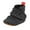 Black, variant on Juebong Infant Baby Cozy Booties Newborn Boy Girl Stay On Slipper Fall Winter Gripper Non-Slip Crib Shoes Watermelon Red,11