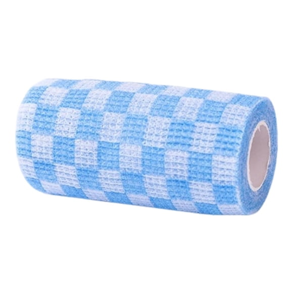 Vendajes para mascotas para perros, transpirables, de tela no tejida, cómodos y protectores de patas para perros pequeños, medianos, gatos y pájaros. 10 cm azul