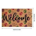 thumbnail image 3 of Dsscvnef Tapis de Bienvenue de Pâques Non - Polyester Intérieur Extérieur Tapis Décoratif pour Entrée de Maison, 3 of 4