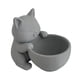 thumbnail image 1 of Mini maceta con forma de gatito, maceta para suculentas, bonita maceta para gatos, decoración de escritorio para el hogar, maceta para gatitos, regalo para amantes de los gatos., 1 of 8