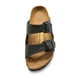 thumbnail image 3 of Sandalia Birkenstock Arizona Unisex Negra Birko-Flor 38N EU, 3 of 5