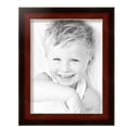 thumbnail image 2 of ArtToFrames 10" x 13" Matte Mahogany with Gold Accent Diploma Picture Frame, 10x13 inch Brown Wood Poster Frame (WOM-5109), 2 Pack, 2 of 6