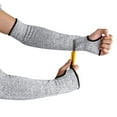 thumbnail image 4 of 1Pc Outdoor Work Safety Arm Guard Sleeve Anti-cutting Protective Cut-resistant Arm Sleeve Wear-resistant Sleeve Open Finger Style Arm Protection Cover, 4 of 8