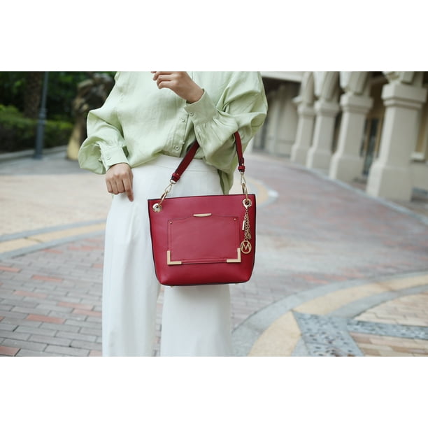 MKF Collection Grace Vegan Leather Women's Shoulder Bag