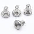 thumbnail image 3 of Stainless Screws for BMW 330d License Plates (Set of 4, Silver, Rear), 3 of 4
