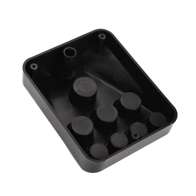 ABS 9 Agujeros Tinta Holder Holder Reutilizable Pigmento Bandeja Contenedores Soporte Estación de trabajo Organizador de escritorio Painter Soporte Accesorios Inevent CE001223-00