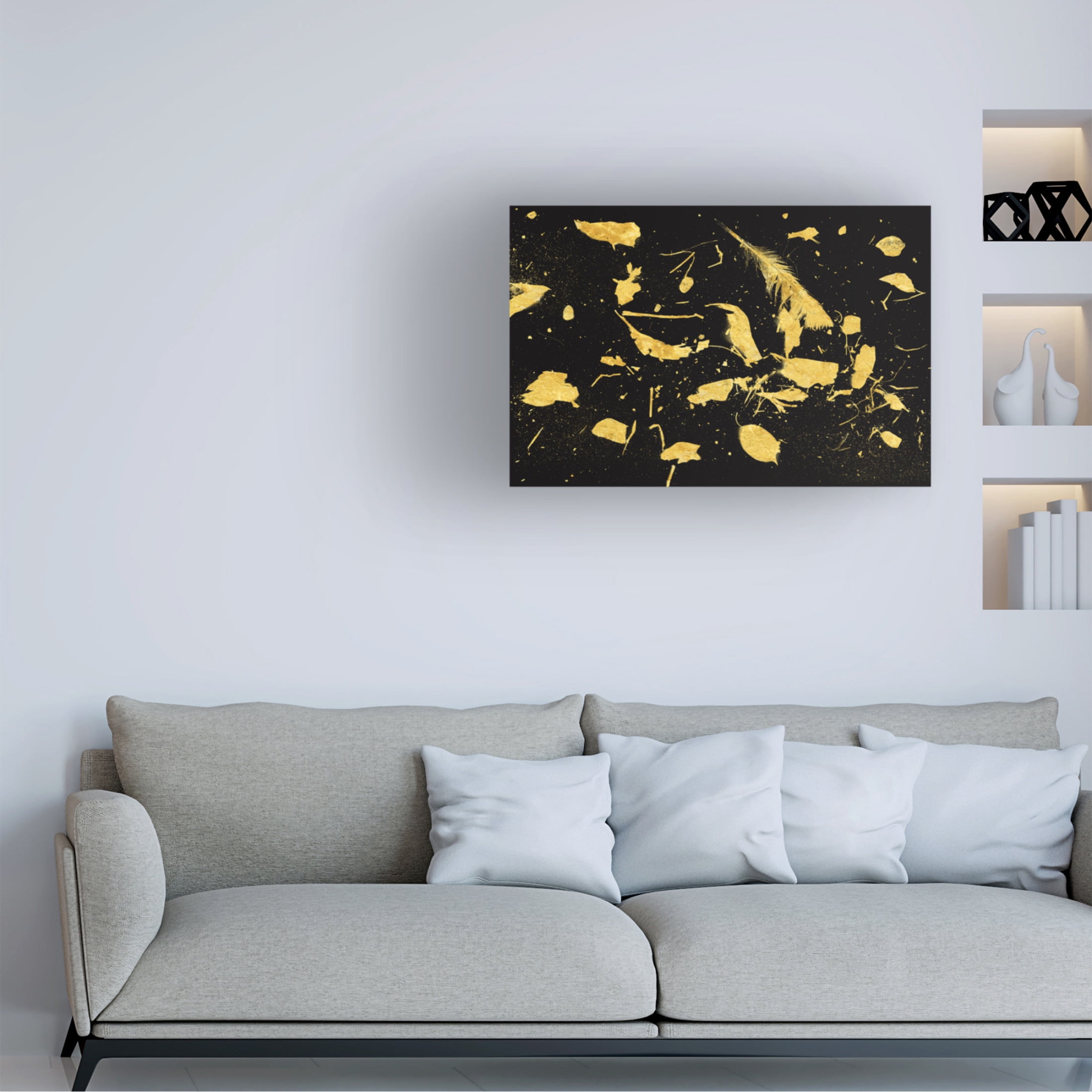 Trademark Fine Art Florent Bodart Gold Dust Canvas Wall Art
