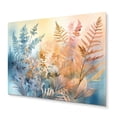 thumbnail image 2 of Designart "Azure Frond Dreamscape" Floral Ferns Metal Art Print, 2 of 5