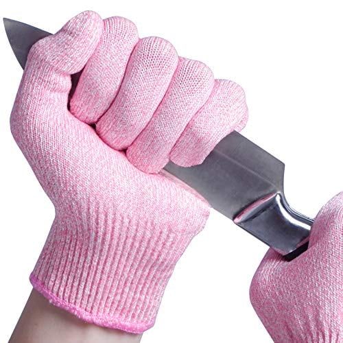 EVRIDWEAR Cut Resistant Gloves, Food Grade Level 5 Safety Protection