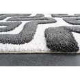 thumbnail image 6 of Luna Meara Black and Ivory Recycled Polyester Area Rug, 6 of 7
