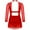 Red, variant on Alvivi Kids Girls Latin Salsa Dance Dress Mock Neck Sequin Long Sleeve Mesh Leotard with Tassel Skirt