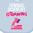 thumbnail image 4 of Inktastic Future Forensic Scientist in Training Girls Baby Bib, 4 of 4