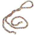 thumbnail image 1 of Rhinestones Cup Chain,1 Yard 3 Rows Rhinestone Trimming Chain Glass Rhinestones Chain Trim High Capacity, 1 of 11