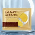 thumbnail image 5 of Parches de gel de mascarilla debajo de los ojos para ojeras, ojos hinchados, arrugas | Parche de ojo vegano hidratante Regalos de cumpleaños de viaje para mujeres y hombres | 1 pieza Rosa Azul Verde, 5 of 5