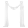 thumbnail image 2 of tasrioml Wedding Arch Drape Chiffon Curtain Drapery Solid Color Tulle Drapery Draping Decoration for Weddings Ceremony Reception Banquets, 2 of 8