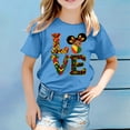 thumbnail image 2 of YUEHUA Boys Girls Shirts Short Sleeve T-Shirts Kids Basic Crew Neck Tops Casual Cotton Tees Clothes, 2 of 5