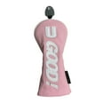 thumbnail image 2 of Guardoinrt Golf Club Head Covers for Protection PU Number Yellow Headcover Sleeve Durable 5 Protective Wood Pink Number 5, 2 of 6