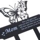 thumbnail image 3 of KAKOWELY Para En Jardín Con Estaca Memorial Resistente Al Color Negro, 3 of 6