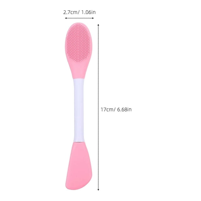 Face Cleansing Tool for Cleaning Use 3Pcs Silicone Handhold Facial Brush