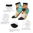 thumbnail image 5 of Rocae Funny Swimming Chihuahua for Premium Adult Socks,Comfortable, Breathable, and Durable Socks, Perfect for Everyday Wear, 5 of 7